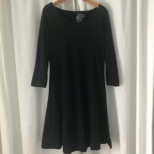 white christmas dresses Cotton Midi Relaxed Fit Dress M main image 0